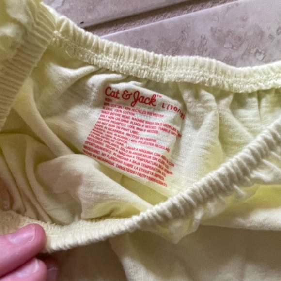 Cat & Jack Yellow Ruffled Blouse - Picture 3 of 3